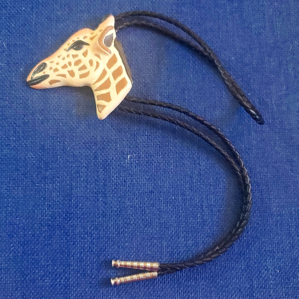 Giraffe Bolo Tie